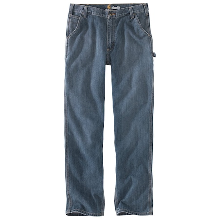 Carhartt Relaxed Fit Holter Dungaree Jean 103327-980 38 32 | Zoro
